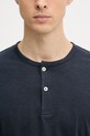 Marc O'Polo T-shirt basic męski bawełniany 5000012696 granatowy