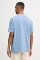 Odzież Marc O'Polo t-shirt basic męski bawełniany 5000012698 niebieski