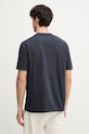 Odzież Marc O'Polo T-shirt męski bawełniany 5000012719 granatowy