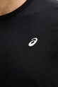 Asics t-shirt treningowy SPIRAL EMBROIDERY 2031F458 czarny