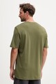 Odzież Fusalp t-shirt męski bawełniany TYLO ANIM J2123 zielony