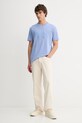Iceberg t-shirt bawełniany F040.6325 niebieski SS26