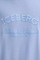 Iceberg t-shirt bawełniany F040.6325 niebieski