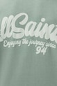 AllSaints t-shirt bawełniany ODYSSEY M008PE zielony