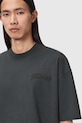 AllSaints t-shirt bawełniany ODYSSEY czarny M008PE