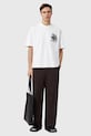Odzież AllSaints t-shirt bawełniany PANHEAD M021PE biały
