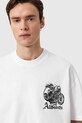 AllSaints t-shirt bawełniany PANHEAD biały M021PE