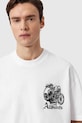AllSaints t-shirt bawełniany PANHEAD biały M021PE
