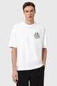 AllSaints t-shirt bawełniany TERRA M023PE biały SS26
