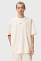 AllSaints t-shirt bawełniany MIKRO nadruk biały M028JE