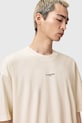 AllSaints t-shirt bawełniany MIKRO biały M028JE