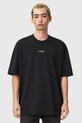 AllSaints t-shirt bawełniany MIKRO nadruk czarny M028JE