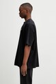 VETEMENTS t-shirt bawełniany Global MF ME76TR225B czarny SS26