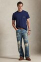 Odzież Polo Ralph Lauren t-shirt bawełniany 710B16610 granatowy
