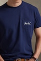 Polo Ralph Lauren pamut póló sötétkék 710B16610