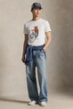 Odzież Polo Ralph Lauren t-shirt bawełniany 710B16612 biały