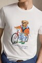 Polo Ralph Lauren t-shirt bawełniany biały 710B16612