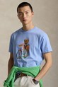 Polo Ralph Lauren t-shirt bawełniany nadruk niebieski 710B16612