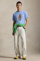 Odzież Polo Ralph Lauren t-shirt bawełniany 710B16612 niebieski