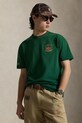 Polo Ralph Lauren t-shirt męski bawełniany zielony 710B13519