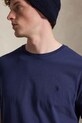Polo Ralph Lauren t-shirt bawełniany granatowy 710B23304