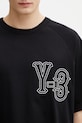 Y-3 EL5 GFX SS TEE t-shirt bawełniany męski czarny KQ9307