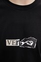 Y-3 t-shirt bawełniany VER SS TEE czarny KQ9750
