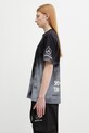 Y-3 x F1 TOUR SS TEE t-shirt basic bawełniany męski KR2376 czarny SS26