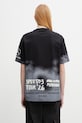 Odzież Y-3 x F1 TOUR SS TEE t-shirt basic bawełniany męski KR2376 czarny