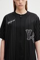 Y-3 koszula z dodatkiem wełny ELITE 5 BSBALL czarny KS7640