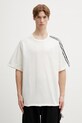 Y-3 t-shirt bawełniany RE 3S SS TEE gładkie beżowy KS9748