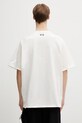 Odzież Y-3 t-shirt bawełniany RE 3S SS TEE KS9748 beżowy