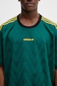 Μπλουζάκι adidas Originals JACQUARD JSY πράσινο KE3337