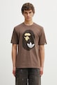 adidas Originals x BAPE cotton t-shirt cotton brown KF4915