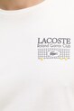 Lacoste T-shirt męski bawełniany TH0375 biały