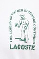 Lacoste T-shirt męski bawełniany TH1433 biały