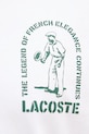Lacoste T-shirt męski bawełniany TH1433 biały