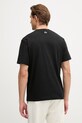 Odzież Lacoste T-shirt męski bawełniany TH1433 czarny