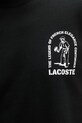 Lacoste T-shirt męski bawełniany TH1433 czarny