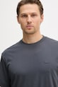 Lacoste T-shirt basic męski bawełniany szary TH5931