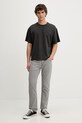 Levi's t-shirt bawełniany BOXY SS 0049F.0025 szary SS26
