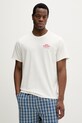 Odzież Levi's t-shirt męski bawełniany SS RELAXED FIT 16143.2372 beżowy