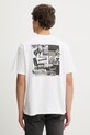 Levi's t-shirt bawełniany VINTAGE FIT GRAPHIC nadruk biały 87373.0394