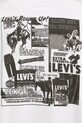 Levi's t-shirt bawełniany VINTAGE FIT GRAPHIC 87373.0394 biały