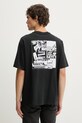 Odzież Levi's t-shirt bawełniany VINTAGE FIT GRAPHIC 87373.0397 czarny