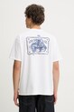 Levi's t-shirt bawełniany VINTAGE FIT GRAPHIC nadruk biały 87373.0417