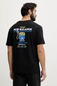 New Balance tričko mužské bavlněné Fish and Chips černá MT61I5BMBK