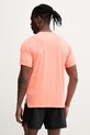 New Balance t-shirt treningowy męski MT41253AAE pomarańczowy SS26