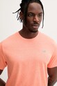 Odzież New Balance t-shirt treningowy męski MT41253AAE pomarańczowy