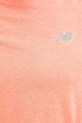 New Balance t-shirt treningowy męski pomarańczowy MT41253AAE